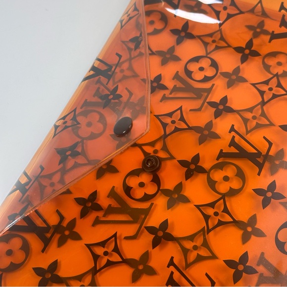 Louis Vuitton PVC Monogram Printed Envelope Pouch Orange - Picture 12 of 12